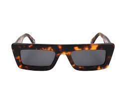 Off-White Nassau Sunglasses Havana/Dark Green